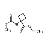 CAS 登录号：106366-63-6， 乙基1-[(甲氧羰基)氨基]环丁烷羧酸酯