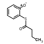 CAS 登录号：106371-09-9， S-(1-氧代-2-吡啶基)硫代丁酸酯