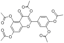 CAS 登录号：1064-06-8， [5,7-二乙酰氧基-2-(3,4-二乙酰氧基苯基)-4-氧代苯并吡喃-3-基]乙酸酯