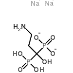 CAS 登录号：106437-12-1， 二钠(3-氨基-1-羟基-1,1-丙烷二基)二[氢(膦酸酯)]