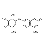 CAS#: 106488-05-5, 4-Methyl-2-Oxo-2H-Chromen-7-Yl 6-Deoxyhexopyranoside