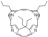 CAS#: 106562-37-2, 4,9,14,19-Tetrapropyl-21,22,23,24-Tetraazapentacyclo(16.2.1.1(2,5).1(8,11).1(12,15))Tetracosa-1,3,5,7,9,11(23),12,14,16,18(21),19-Undecaene