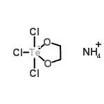 CAS 登录号：106566-58-9， 铵三氯[1,2-乙二醇-O,O']-碲酸盐