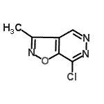 CAS 登录号：106584-76-3， 7-氯-3-甲基[1,2]恶唑并[4,5-d]哒嗪