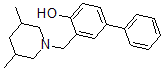 CAS#: 106609-34-1, 2-[(3,5-Dimethylpiperidin-1-Yl)Methyl]-4-Phenylphenol