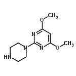 CAS#: 106615-46-7, 4,6-Dimethoxy-2-(1-Piperazinyl)Pyrimidine