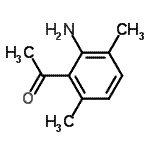 CAS 登录号：106634-64-4， 1-(2-氨基-3,6-二甲基苯基)乙酮