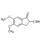 CAS#: 106648-24-2, 5,6-Dimethoxy-1-Oxo-2-Indanecarbonitrile