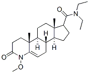CAS#: 106649-71-2, N,N-Diethyl-4-methoxy-3-oxo-4-aza-5-androstene-17-carboxamide
