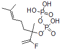 CAS 登录号：106671-84-5， (2-氟-3,7-二甲基辛-1,6-二烯-3-基)膦酰氢磷酸酯