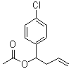 CAS 登录号：106730-46-5， 1-(4-氯苯基)-3-丁烯-1-基乙酸酯