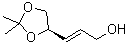 CAS#: 106757-57-7, (2E)-3-[(4R)-2,2-Dimethyl-1,3-Dioxolan-4-Yl]-2-Propen-1-Ol