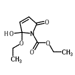 CAS 登录号：106788-24-3， 乙基2-乙氧基-2-羟基-5-氧代-2,5-二氢-1H-吡咯-1-羧酸酯