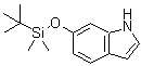 CAS#: 106792-41-0, 6-{[Dimethyl(2-Methyl-2-Propanyl)Silyl]Oxy}-1H-Indole