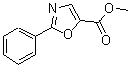 CAS 登录号：106833-83-4， 2-苯基-1,3-恶唑-5-羧酸甲酯