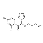 CAS 登录号：106837-08-5， 2-丁氧基-1-(2,4-二氯苯基)-2-(1H-咪唑-1-基)乙酮