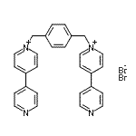 CAS 登录号：106867-97-4， 1,1'-[1,4-亚苯基二(亚甲基)]二[4-(4-吡啶基)吡啶鎓]二溴化物