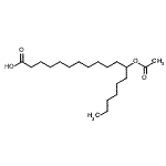CAS#: 1069-92-7, 12-Acetoxyoctadecanoic Acid