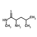 CAS#: 106916-35-2, 2-Amino-N,4-Dimethylpentanethioamide