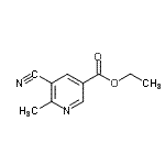 CAS#: 106944-54-1, Ethyl 5-Cyano-6-Methylnicotinate