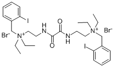CAS#: 106978-54-5, 2-[[2-[2-[Diethyl-[(2-Iodophenyl)Methyl]Azaniumyl]Ethylamino]-2-Oxoacetyl]Amino]Ethyl-Diethyl-[(2-Iodophenyl)Methyl]Azanium Dibromide
