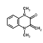 CAS#: 107073-47-2, 1,4-Dimethyl-3-Methylene-3,4-Dihydro-2(1H)-Quinoxalinone