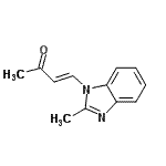 CAS#: 107113-25-7, (3E)-4-(2-Methyl-1H-Benzimidazol-1-Yl)-3-Buten-2-One