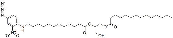 CAS#: 107141-10-6, [2-[12-[(4-Azido-2-Nitrophenyl)Amino]Dodecanoyloxy]-3-Hydroxypropyl] Tetradecanoate