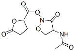 CAS#: 107167-31-7, (4-Acetamido-3-Oxo-1,2-Oxazolidin-2-Yl) 5-Oxooxolane-2-Carboxylate