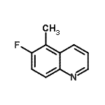 CAS#: 107224-22-6, 6-Fluoro-5-Methylquinoline