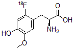 CAS 登录号：107257-16-9， 2-(氟-18F)-5-甲氧基-L-酪氨酸