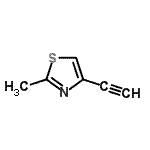 CAS 登录号：107263-89-8， 4-乙炔基-2-甲基-1,3-噻唑