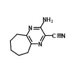 CAS#: 107343-72-6, 3-Amino-6,7,8,9-Tetrahydro-5H-Cyclohepta[b]Pyrazine-2-Carbonitrile
