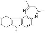 CAS#: 107369-98-2, 3,8,9,10,11,12-Hexahydro-2,4-Dimethyl-(1,4)Diazepino(2,3-a)Carbazole