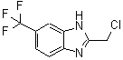 CAS 登录号：107430-29-5， 2-(氯甲基)-6-(三氟甲基)-1H-苯并咪唑