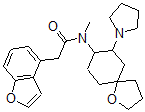 CAS#: 107431-28-7, 2-(1-Benzofuran-4-Yl)-N-Methyl-N-(7-Pyrrolidin-1-Yl-1-Oxaspiro[4.5]Decan-8-Yl)Acetamide