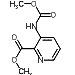 CAS 登录号：107468-56-4， 甲基3-[(甲氧羰基)氨基]-2-吡啶羧酸酯