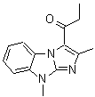 CAS 登录号：107486-21-5， 1-(2,9-二甲基-9H-咪唑并[1,2-a]苯并咪唑-3-基)-1-丙酮