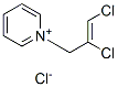 CAS 登录号：1075-56-5， 1-[(Z)-2,3-二氯丙-2-烯基]吡啶-1-鎓氯化物