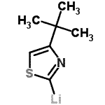 CAS#: 107531-44-2, [4-(2-Methyl-2-Propanyl)-1,3-Thiazol-2-Yl]Lithium