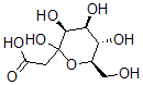 CAS 登录号：107573-28-4， 2-[(3S,4S,5S,6R)-2,3,4,5-四羟基-6-(羟基甲基)四氢吡喃-2-基]乙酸