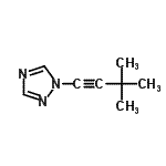 CAS#: 107611-25-6, 1-(3,3-Dimethyl-1-Butyn-1-Yl)-1H-1,2,4-Triazole
