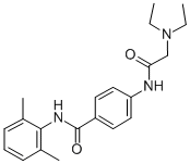 CAS#: 107634-14-0, N-(2,6-Dimethylphenyl)-4-[[(Diethylamino)Acetyl]Amino]Benzamide