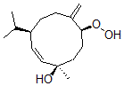 CAS#: 107870-28-0, (1R,2Z,4R,8S)-8-Hydroperoxy-1-Methyl-7-Methylidene-4-Propan-2-Ylcyclodec-2-En-1-Ol