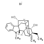 CAS 登录号：107870-71-3， (17R,21alpha)-17,21-Dihydroxy-4-(2-propenyl)ajmalanium bromide