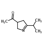 CAS 登录号：107942-24-5， 1-(5-异丙基-3,4-二氢-2H-吡咯-3-基)乙酮