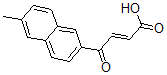 CAS 登录号：108011-98-9， (E)-4-(6-甲基萘-2-基)-4-氧代丁-2-烯酸