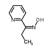 CAS 登录号：108018-18-4， (1Z)-N-羟基-1-(2-吡啶基)-1-丙亚胺