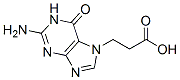 CAS#: 1082-07-1, 3-(2-Amino-6-Oxo-3H-Purin-7-Yl)Propanoic Acid