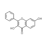 CAS#: 108238-40-0, 3,7-Dihydroxy-2-Phenyl-4H-Chromen-4-One